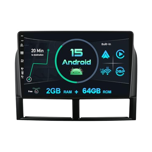 Autoradio Android 15 Jeep Grand Cherokee WJ résout les angles morts avec caméra arrière