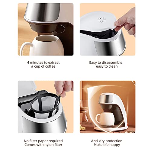 Machine à café électrique multifonction avec réservoir eau 300ml