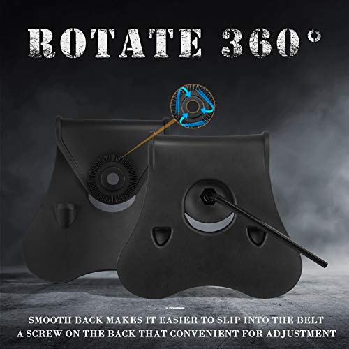 OWB Holster for Beretta PX4 Storm 4" Full Size - Index Finger Released | Adjustable Cant | Autolock | Outside Waistband Carry | Lightweight -Right Handed