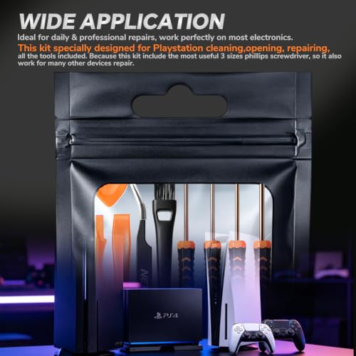 Cleaning and Repair Tool Kit for PS4 PS5 Console Controller NEWFIX TR9 Security Torx - image 7
