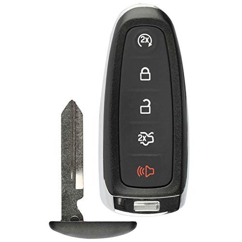 For 11-17 Ford Lincoln Keyless Entry Smart Key Remote Fob W/Uncut Blade 5btn M3N5WY8609 164-R8092