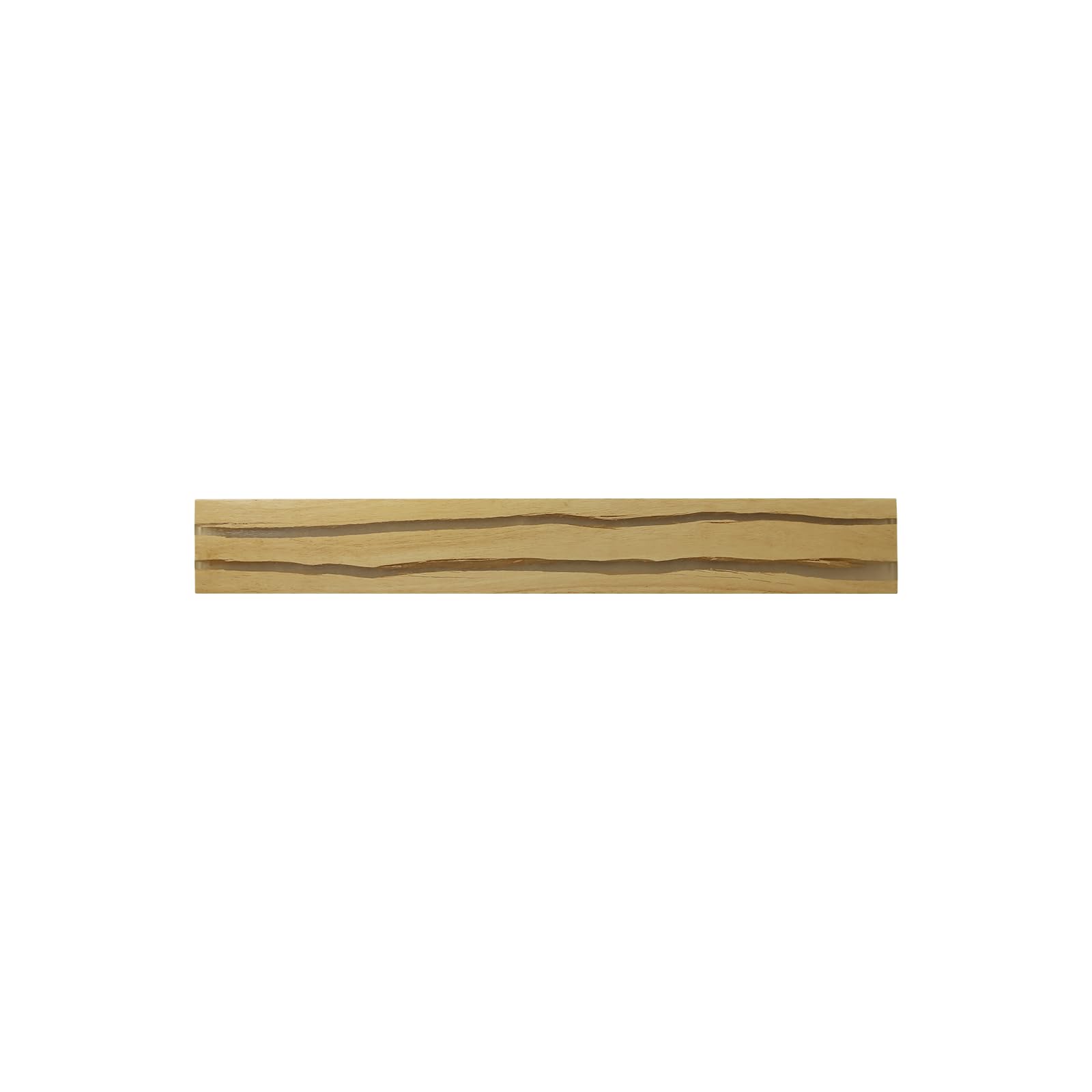 ZMH lampada da parete, applique LED - in legno 50cm 3000K bianco caldo luce notturna moderno per camera da letto scala corridoio illuminazione interna