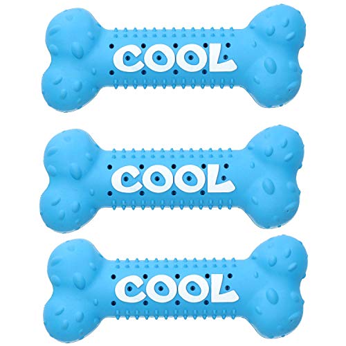 AB Tools Chillout Cool Bone Hundespielzeug, Rosenholz, 3er-Pack, 14 cm Cover
