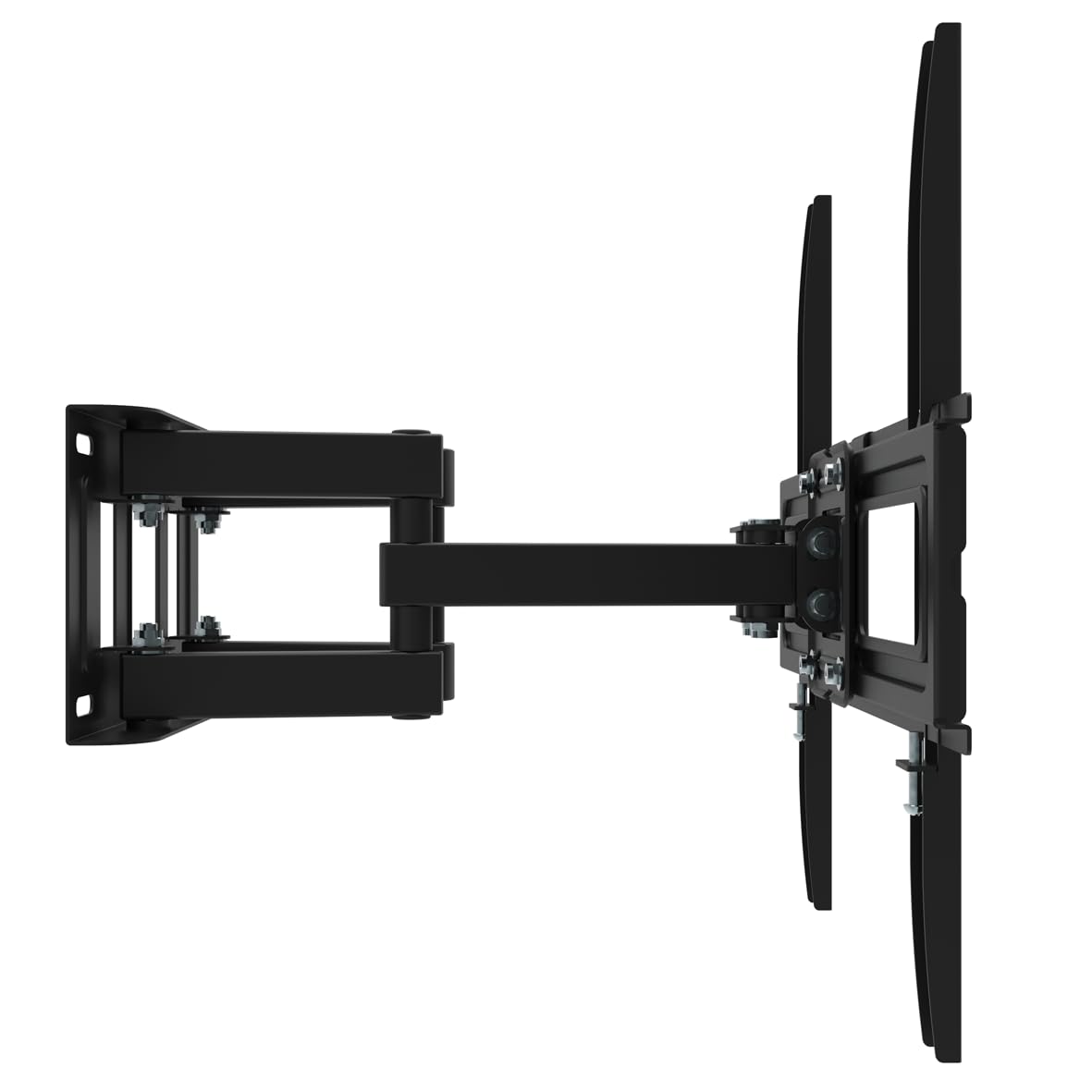 Atlantis P022-E20SDN Support Mural inclinable et pivotant pour TV, Support Mural pour TV de 32" à 65", Max 35Kg, Max VESA 400x400. Inclinaison Verticale de -12° à +12°. Rotation de 180°.
