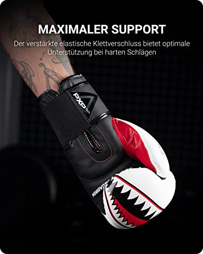 Phantom Fight Squad Boxing Gloves, FIGHT SQUAD - White, 10 Oz - Image 3