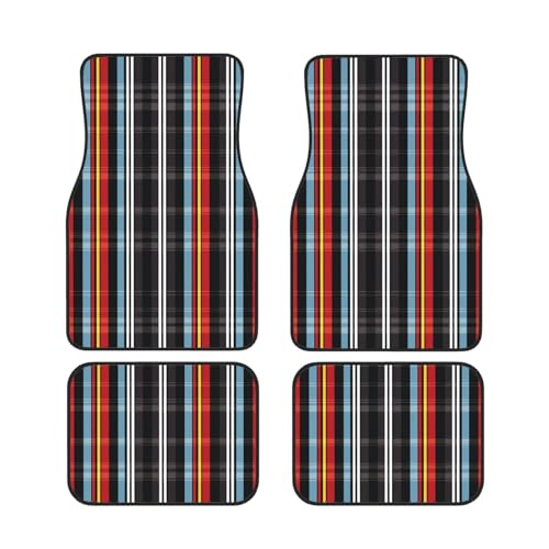 Tapis de sol voiture universels robustes avec relief rainuré antiglisse