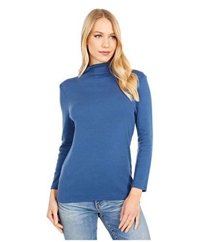Michael Stars 1X1 Cotton Turtleneck Space One Size (US 0-12)