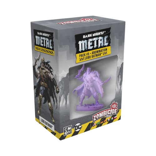 CMON - Zombicide - Dark Nights Metal Pack #5 - Juego de Miniaturas en...