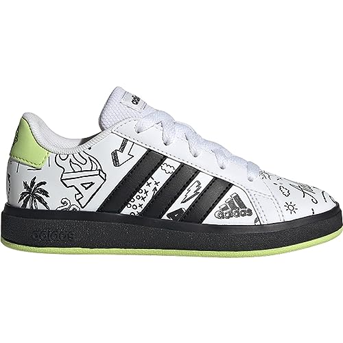 adidas Grand Court 2.0 Kids Tennis Shoes with Drawings
