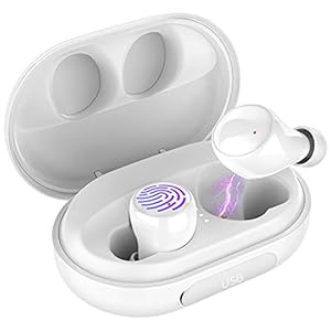 EDYELL C5 Bluetooth 5.0 Wireless Earbuds with Massive 3500MAH Charging Case/POWERBANK IPX7 Waterproof TWS Headphones in Ear Built-in Mic Headset Premium Sound with Deep Bass for Sports