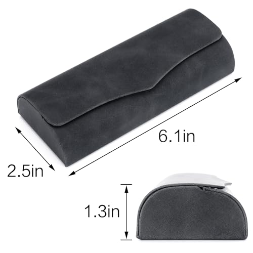 Image of Vemiss Hard Shell Eyeglass Cases, Lightweight Portable Glasses Case for Women Men