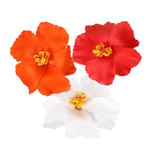Pinces à cheveux fleurs barrettes filles accessoires colorés blancs