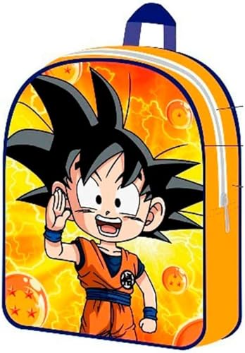 Aymax Sac à dos pour enfant Son Goku Chibi Dragon Ball Super Balls 31 cm
