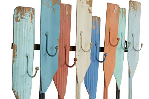 Deco 79 Wall Hook, 26" x 20", Multi 95228 - Image 4