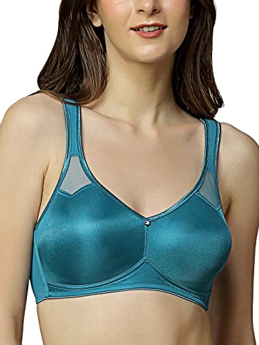 Image of Triumph International Women's Polyamide Casual Minimizer Bra (100I527 WH Blue 34C)