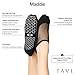 TAVI Women’s Maddie Grip Socks - Non-Slip Pilates Socks with Grips for Women, Yoga Socks, Barre Socks