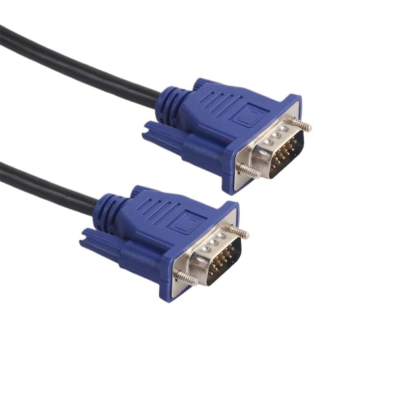Cavo VGA da 1,5 m/3 m/5 m, 15 pin maschio a maschio, prolunga convertitore cavo VGA cavo in rame (300 cm)