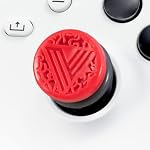 KontrolFreek Call of Duty: Vanguard Thumbsticks for Xbox One and Xbox Series X | 2 High-Rise, Hybrid| Red/Black