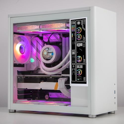 Image of ciciglow 8.8 Inch Computer Secondary Screen, PC CPU GPU Temperature Monitor with 178 1920x480 LCD Display for Computer Case RAM HDD Data Monitor