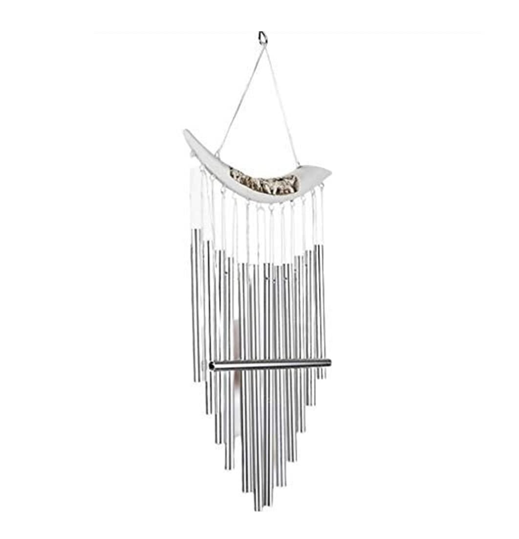 Modernes Windspiel, Terrasse, Resin Memorial Wind Chimes Outdoor Deep Tone, Chime Sympathy Gartenornamente