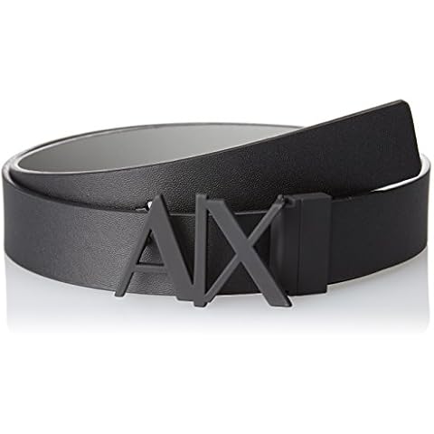 Armani Exchange Men's Skinny Leather Belt Cover