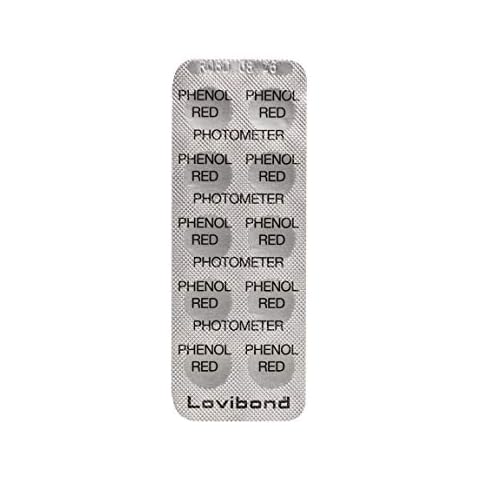 100 Ph Red Lovibond Swimming Pool Test Tablets Cover