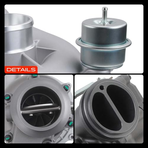 A-Premium GTP38 Complete Turbo Turbocharger Assembly - Compatible with Ford F Serires 7.3L Powerstroke Diesel Engine Pick-up - F250, F350, F450, F550 & Excursion - 1999-2003 - Replace# 1831383C92 by A-Premium - Used condition - Image 9