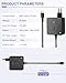 65W USB C Laptop Charger for Huawei Matebook D14 D15 13 14 15, ASUS Zenbook 14 13, Lenovo Thinkpad Dell Latitude XPS, HP Spectre Samsung Chromebook AC Adapter Power Supply Cord 20V 3.25A