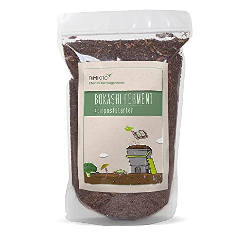 Bokashi Eimer Starterset -original Japanisches Design 2 Eimer inkl. EM aktiv + Bokashi Ferment - Komposteimer wandelt Küchenabfälle in Dünger um – Bild 4