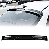 MODILOVER Rear Roof Spoiler, Compatible with 2021-2025 Hyundai Elantra/Elantra N, ABS Plastic Gloss Black Car Window Top Spoiler Lip Wing