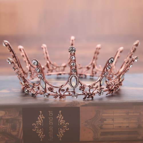 Tiaras de boda hechas a mano con detalles de pedrería y cristales