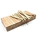 Produktbild 80x Holzleiste 10x8mm Buche lose Bastelklötzchen zum Basteln Bastelstäbe (Buche 10x8mm)