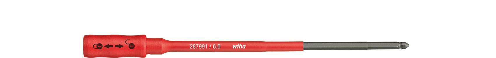 slimBit Holder Electric, Red, (287991)