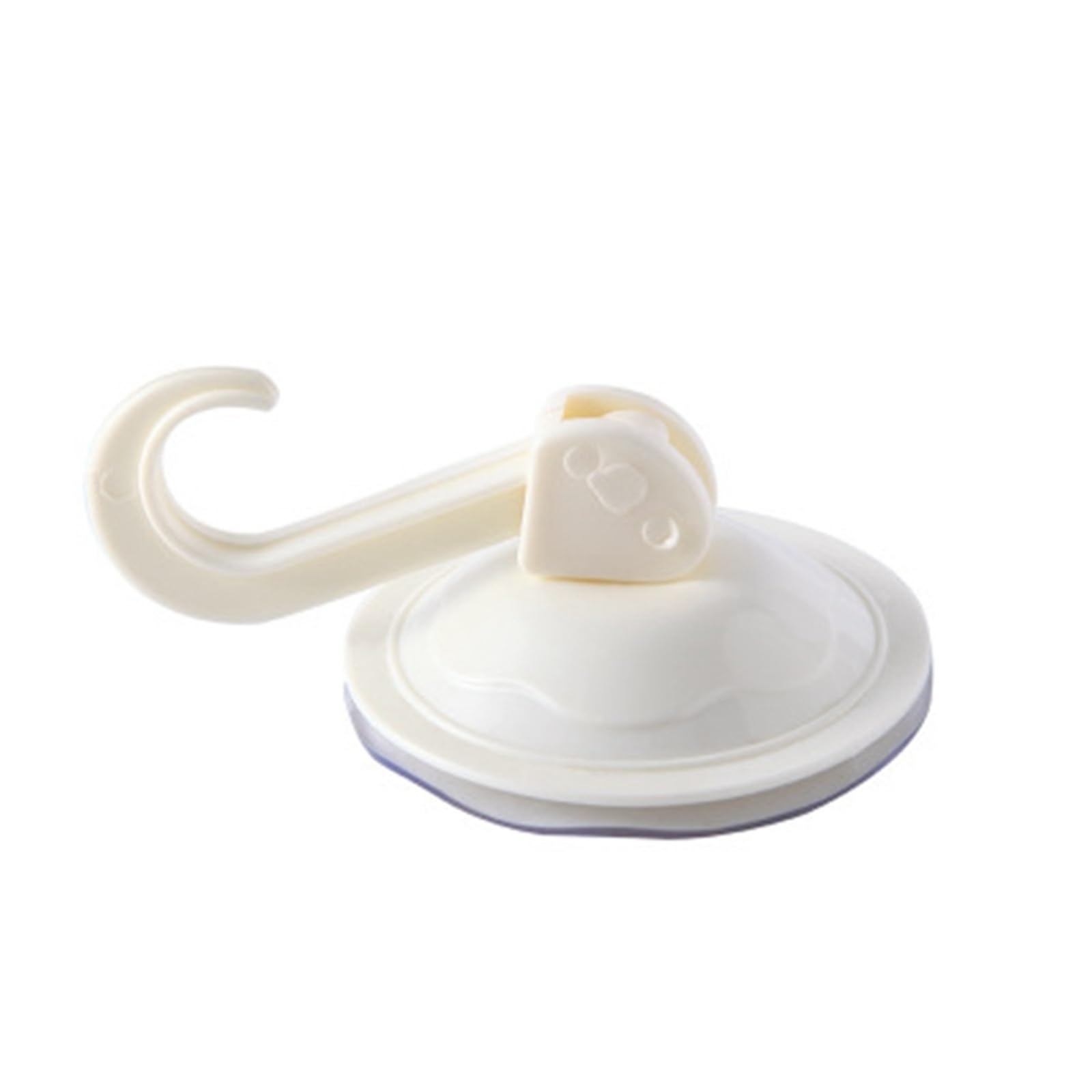 Zguouzantye Beige 2Pcs Strong Suction Cup Hooks For Bathroom