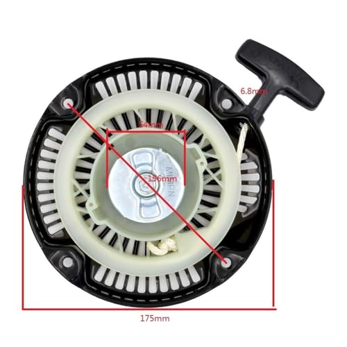Arrancador de retroceso para reparar el motor de cortacésped EH12 de 3.6 HP 3
