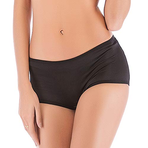 DODOING Womens Seamless Padded Panties Butt and Hip Enhancer Boy Shorts with Removable