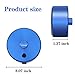 PEATOVIE for Kent Moore Tool EN-47971 Oil Pressure Gauge Adapter for Generation 4 & 5 V8 Engines (Blue)