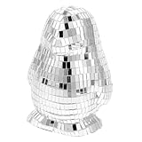 Décoration de noël : la surface miroir magnifiquement la lumière, rendant pièces plus lumineuses et plus spacieuses, décoration de fête disco, décoration de de chambre