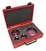 Reed Tool PPRK4 Plastic Pipe Reamer Kit, 4-Piece with Case