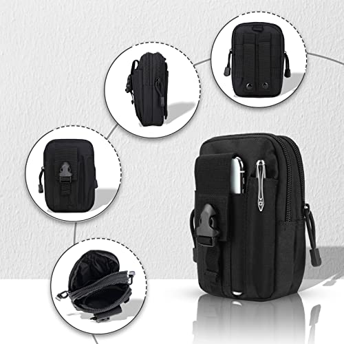 Tactical Belt Pouch Molle Pouch Edc Belt Pouches For Men Phone Pouch Multipurpose Utility Pouch Belt Tool Pouch Hunting Bag (2 Pack) #TOP2