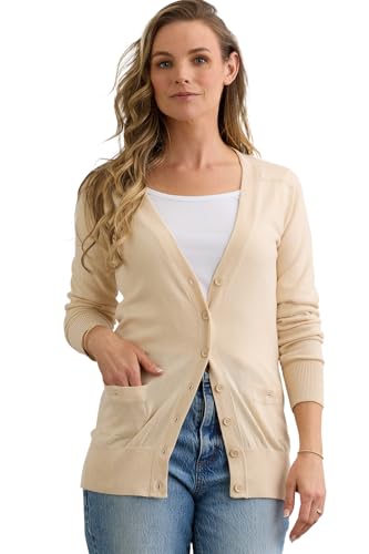 Image of Fair Indigo Fair Trade Organic Boyfriend Cardigan
