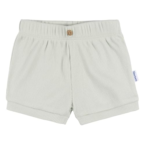 Image of Gerber Baby Girls Bodysuit and Shorts Set