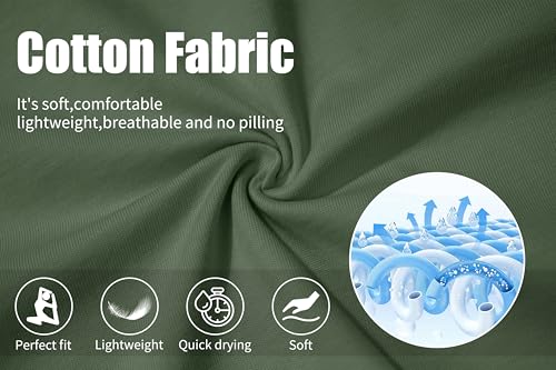 MAGNIVIT Cotton Workout Sleeveless Shirts for Men Quick Dry Muscle Shirt Lightweight Summer Running Tank Tops4