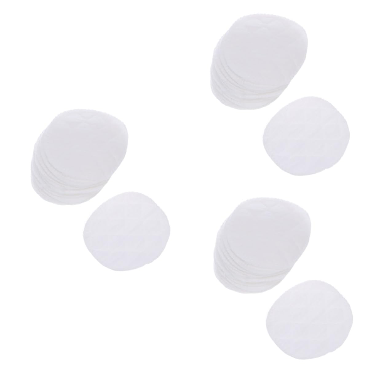 Abaodam 60piezas Almohadillas De Lactancia De Algodón Absorbentes y Lavables Discos Impermeables para Lactancia Protección Fugas para Mujeres Almohadillas Reutilizables para Amamantar