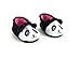 American Fashion World Panda Slippers for 18-Inch Dolls | Premium Quality & Trendy Design | Dolls Shoes | Shoe Fashion for Dolls for Popular Brands