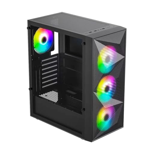 Image of Elite 1200 Gaming PC Combo Kit with H110 Motherboard, i7-9700 Processor, 16+16GB DDR4 RAM, 512GB NVMe, 1TB SSD, WiFi + Bluetooth 5.0, CPU Fan, ECO500 SMPS,Windows 10 Pro & MS Office.
