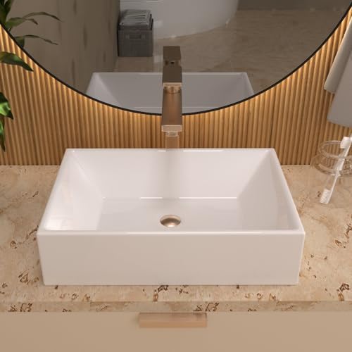 Cuba Pia Sobrepor Banheiro Lavabo Retangular Torino - Branco