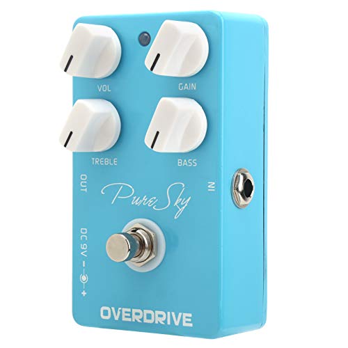 Overdrive Pédale Guitare Électrique Effet True Bypass EQ Accessoires pour Instruments de Musique Bleu - Les Beatles, Paul McCartney, John Lennon, RIngo Starr, George Harrison Overdrive Pédale Guitare Électrique Effet True Bypass EQ Accessoires pour Instruments de Musique Bleu – Image 5