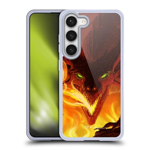 Funda de gel suave para Samsung Galaxy S23 5G carcasa dragones Piya