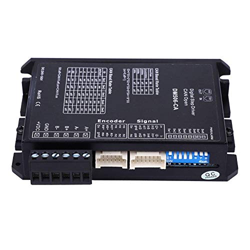Stepper Motor Driver,Nema 17 23 24 34 Stepper Motor Driver CANopen Digital Driver for 42 56 60 86 Stepper Motor